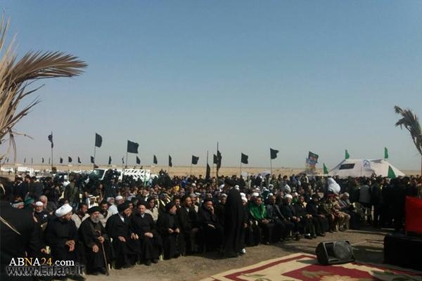 آغاز راهپیمایی اربعین حسینی با شعار "من البحر الی النحر" + تصاویر